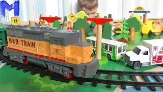 Train and Railway Play toys Cars and Trains for children