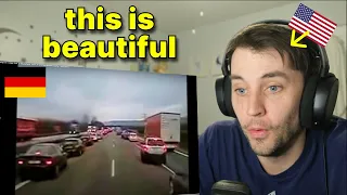 American reacts to How Germans React to Ambulance Siren