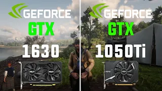 GTX 1630 vs GTX 1050 Ti Test in 7 Games