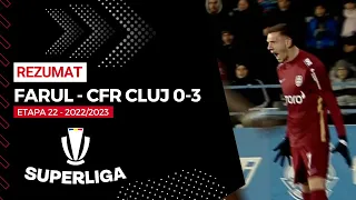 REZUMAT | Farul - CFR Cluj 0-3 | Etapa 22, SuperLiga, 2022 - 2023