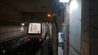 Métro ligne B Tisséo - Val208 Siemens NG2 n°100 trajet complet entre Borderouge et Ramonville