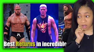 wwe reaction | WWE Top 30 Returns in incredible Shape