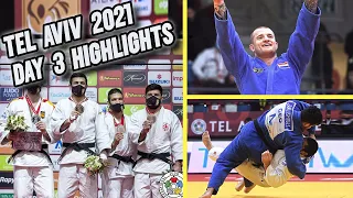 Tel Aviv GS 2021 Day 3 Highlights - Big Throws from Big Men, BEKAURI, KORREL, ZAALISHVILI