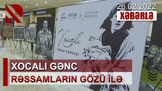 Xocalı gənc rəssamların gözü ilə - "Xocalıya ədalət!" devizi altında fotosərgi keçirildi