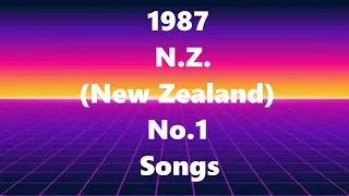 1987 NZ (New Zealand) No.1 Songs