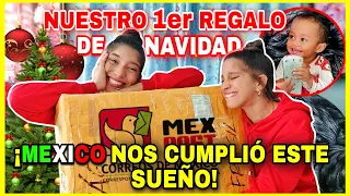 ABRIENDO NUESTROS 1ros REGALOS🎁 de NAVIDAD🎄 GRACIAS a MEXICO🇲🇽😭 ¡La FELICIDAD es INDESCRIPTIBLE😭❤️!