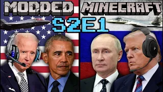 Presidents Play Modded Minecraft S2E1 *parody*