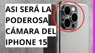 APPLE 📱  Así sacará fotos la CÁMARA PERISCÓPICA DE 10X del IPHONE 15 📱