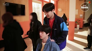 [BANGTAN BOMB] Jin & j-hope Massage Time?! - BTS (방탄소년단)