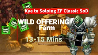 WoW Classic Season of Discovery (SoD) - Hunter - Solo Wild Offering - Zul'Farrak Phase 3