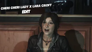 Cheri Cheri Lady x Lara Croft I #shadowofthetombraider #ytshort #shorts