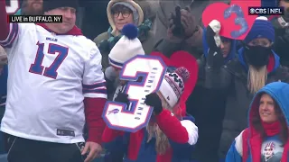 Bills pregame ceremony for Damar Hamlin