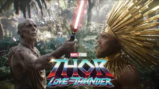 Gorr kills his God - Rapu with lightsabers - Thor Love & Thunder 2022