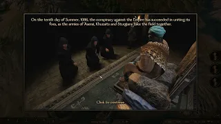 Mount & Blade II  Bannerlord Unify The Empire Quest Ending Scene