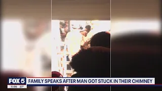 Man rescued from being stuck in chimney after trying to break in to Silver Spring home | FOX 5 DC