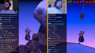 Reckful Races Forsen in Getting Over It w/ POV