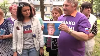 «Нужно с этим злом распрощаться»: «Отряды Путина» закопали портреты Трампа, Навального и Дурова