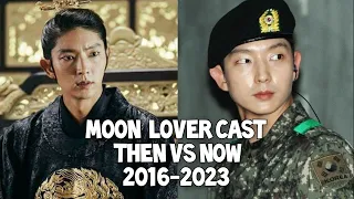 Moon lovers cast then vs now 💕  (2016-2023) #comparison #moonlovers #iu #leejoongi #fyp #kdrama