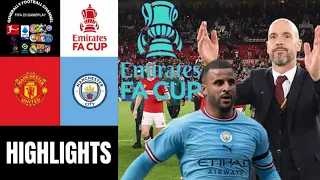 Manchester United vs Manchester City FA Emirates CUP Finale Highlights