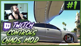 Twitch Controls GTA V Chaos! (Chat Randomly Mods The Game) #1  - S02E01