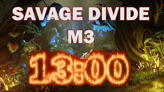 Savage Divide M3 13:00 Speedrun - Tank POV (Nature) | New World Season 3