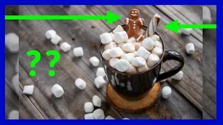 Hot Chocolate with marshmallows | Describe the Photo in English | Build Vocabulary!