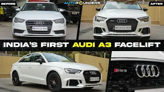 India's FIRST AUDI A3 Facelift By Autorounders.