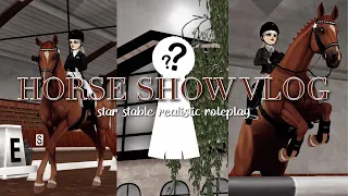 Horse Show Vlog || combined test with Harley! [Star Stable Realistic Roleplay]