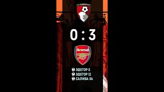 Борнмут 0-3 Арсенал Обзор Матча | Bournemouth 0-3 Arsenal Review Match