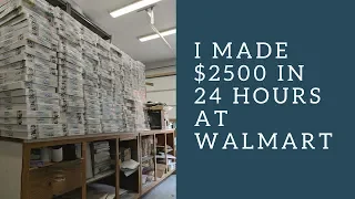 Retail Arbitrage at Walmart:  I Made $2500 in one night on one item