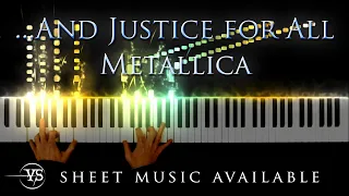 Metallica - ...And Justice For All - Advanced Piano Cover (Arr. Yannick Streibert)