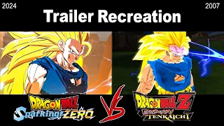 DRAGON BALL: Sparking! ZERO Trailer Recreation In DBZ Budokai Tenkaichi 3!