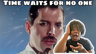 FIRST TIME REACTION- Freddie Mercury - Time Waits For No One (Official Video)