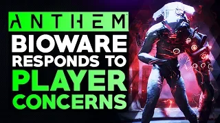Anthem NEWS - Bioware Responds to Player Concerns, Matchmaking Problems & EA PLAY Presence