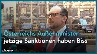 Alexander Schallenberg zum Ukraine-Russland-Krieg am 04.03.22