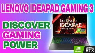 Lenovo Ideapad Gaming 3 Ryzen 5 6600H RTX 3050 Full Review & Game Test Hindi