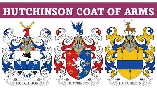 Hutchinson Coat of Arms & Family Crest - Symbols, Bearers, History