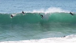 Big Surf at Point Mugu Rock