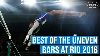 10 highest scoring athletes on uneven bars! | Top Moments