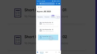 PW Arjuna batch 2024 practice test  Rank-1 👍👍