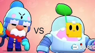 GALE VS SPROUT Brawl Stars