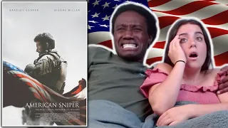 first time watching *AMERICAN SNIPER*