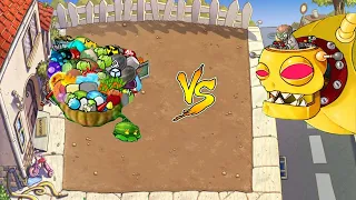 Plants vs Zombies Battlez 99 Winter Melon, Tall Nut vs Dr. Zomboss