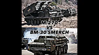 M-270 VS BM-30 SMERCH #m270 #m270mlrs #usarmy #usa #subscribe #viral #edit #edit