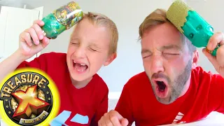 FATHER SON TREASURE SMASH! / Pirate Bottle Surprise!