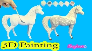 DIY Breyer 3D Paint by Number Dappled Grey Resin Pony Do It Yourself Painting Kit Review