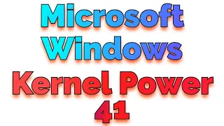 Microsoft Windows Kernel Power 41 Система перезагрузилась завершив работу с ошибками