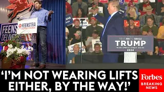 Trump Does Cruel Impression Of 'Ron DeSanctimonious' Walking Around In Cowboy Boots