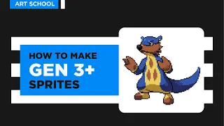 How to Make a Gen 3 4 or 5 Pokémon Sprite