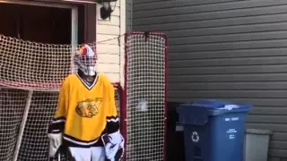 How to goalie with Brown man and skinny dude